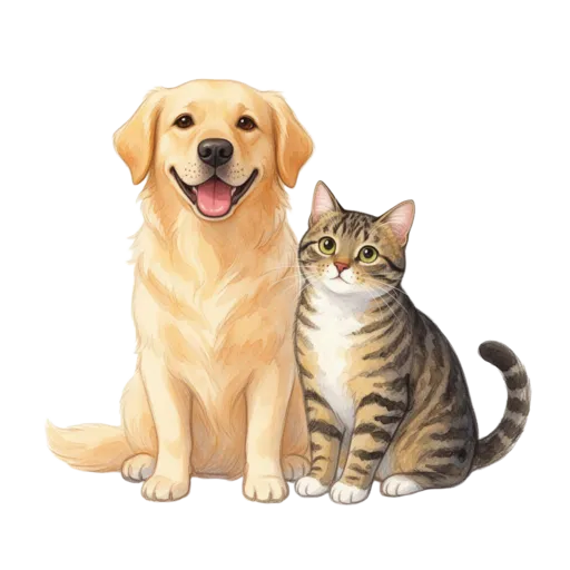 Happy dog and cat — The Vet Price Comparison Site